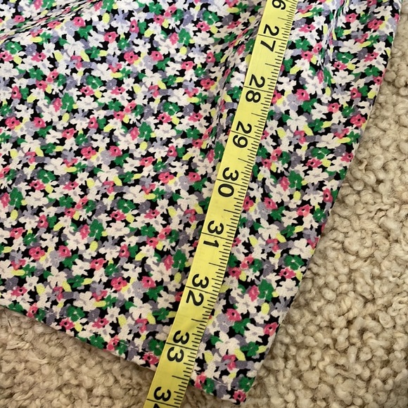 H&M cute button down floral midi flowy skirt - Picture 6 of 7